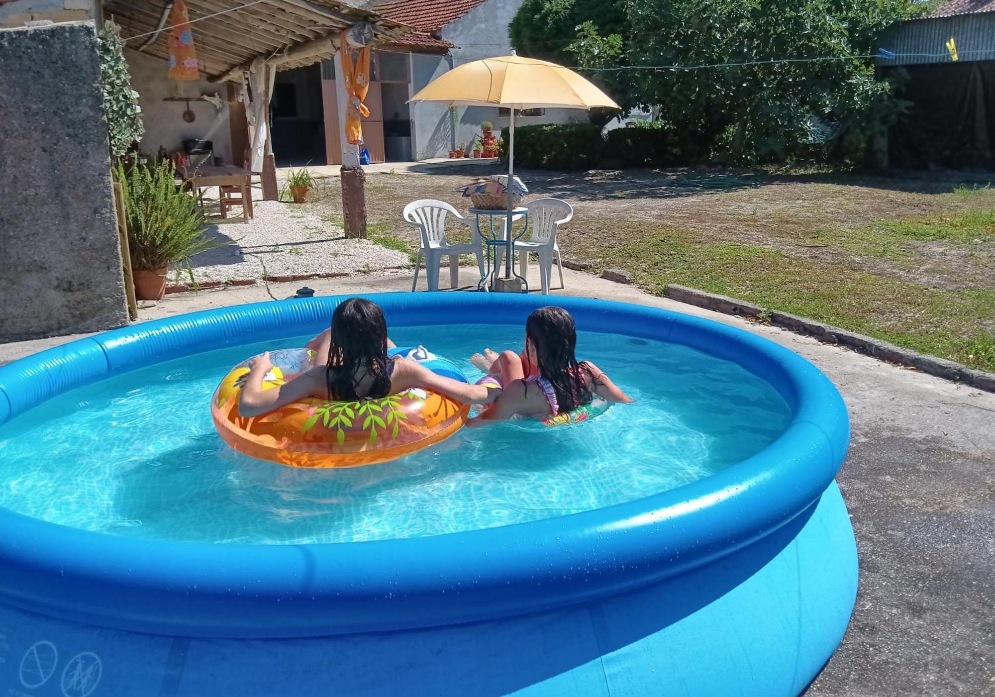 Casa Da Vovo Ceu - Casa De Campo Gandaresa - Country House, Entre Coimbra E Aveiro, A 15 Minutos Carro Praia Mira - Quintal Com Piscina Insuflavel Cantanhede Ngoại thất bức ảnh